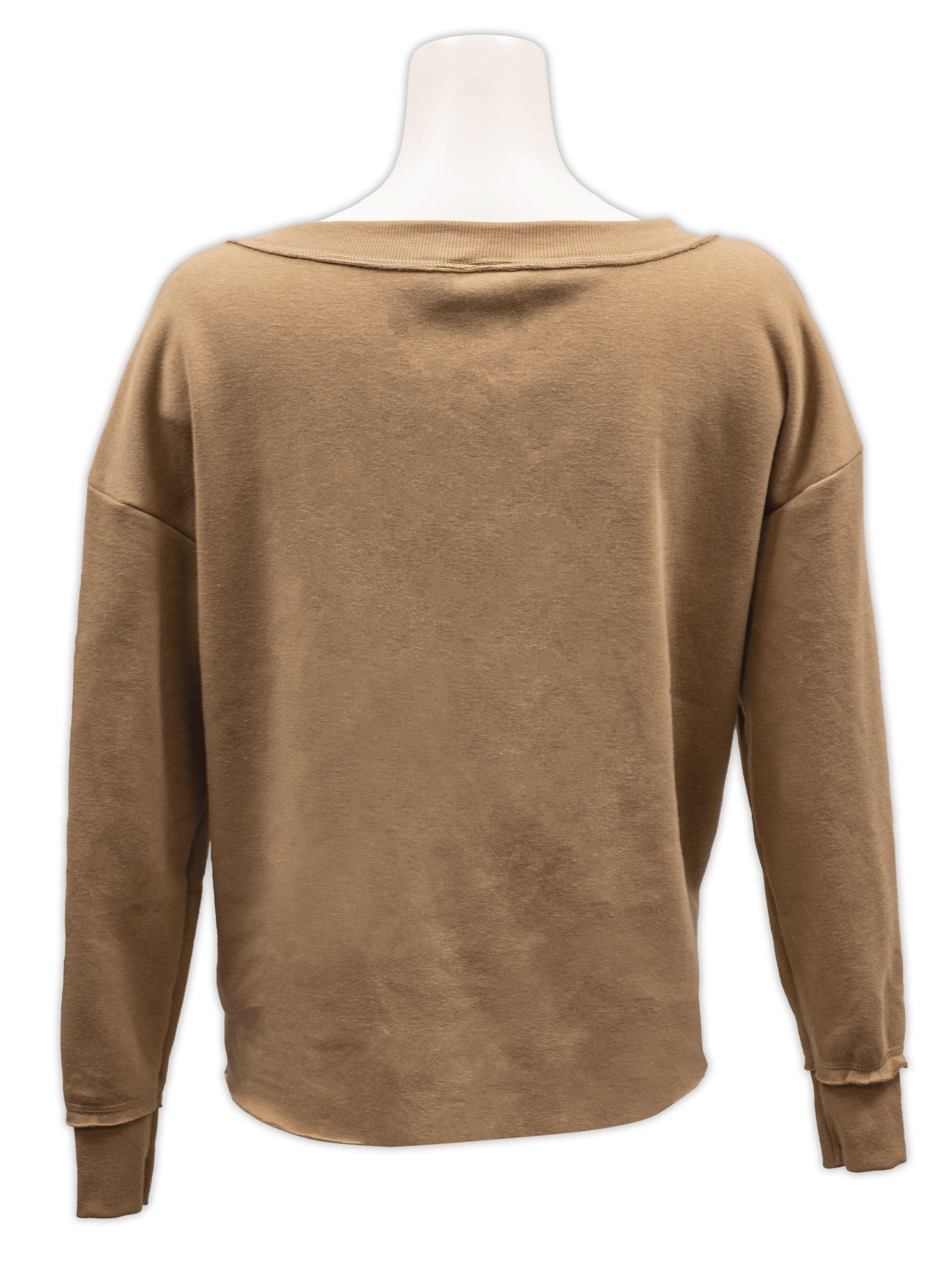 Ladies Dottie V-Neck Crew Sweat #782556 - Good Land Supply Co.