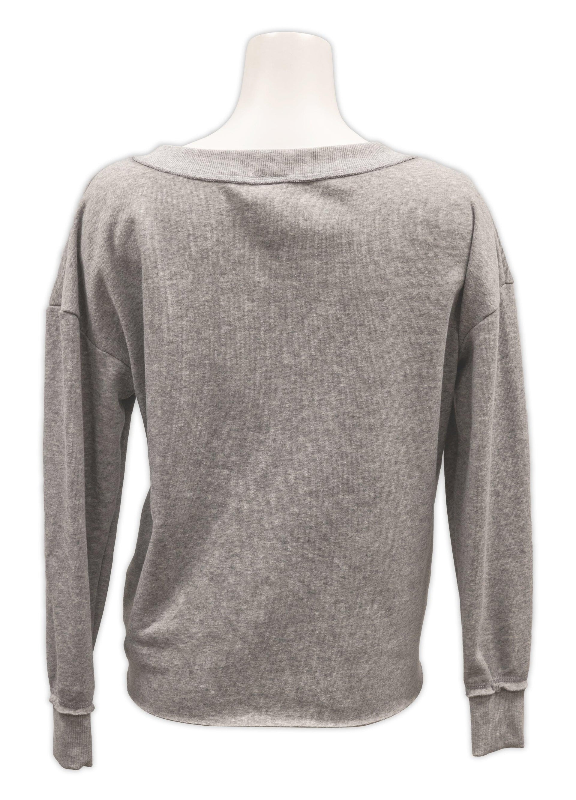 Ladies Dottie V-Neck Crew Sweat #782556 - Good Land Supply Co.