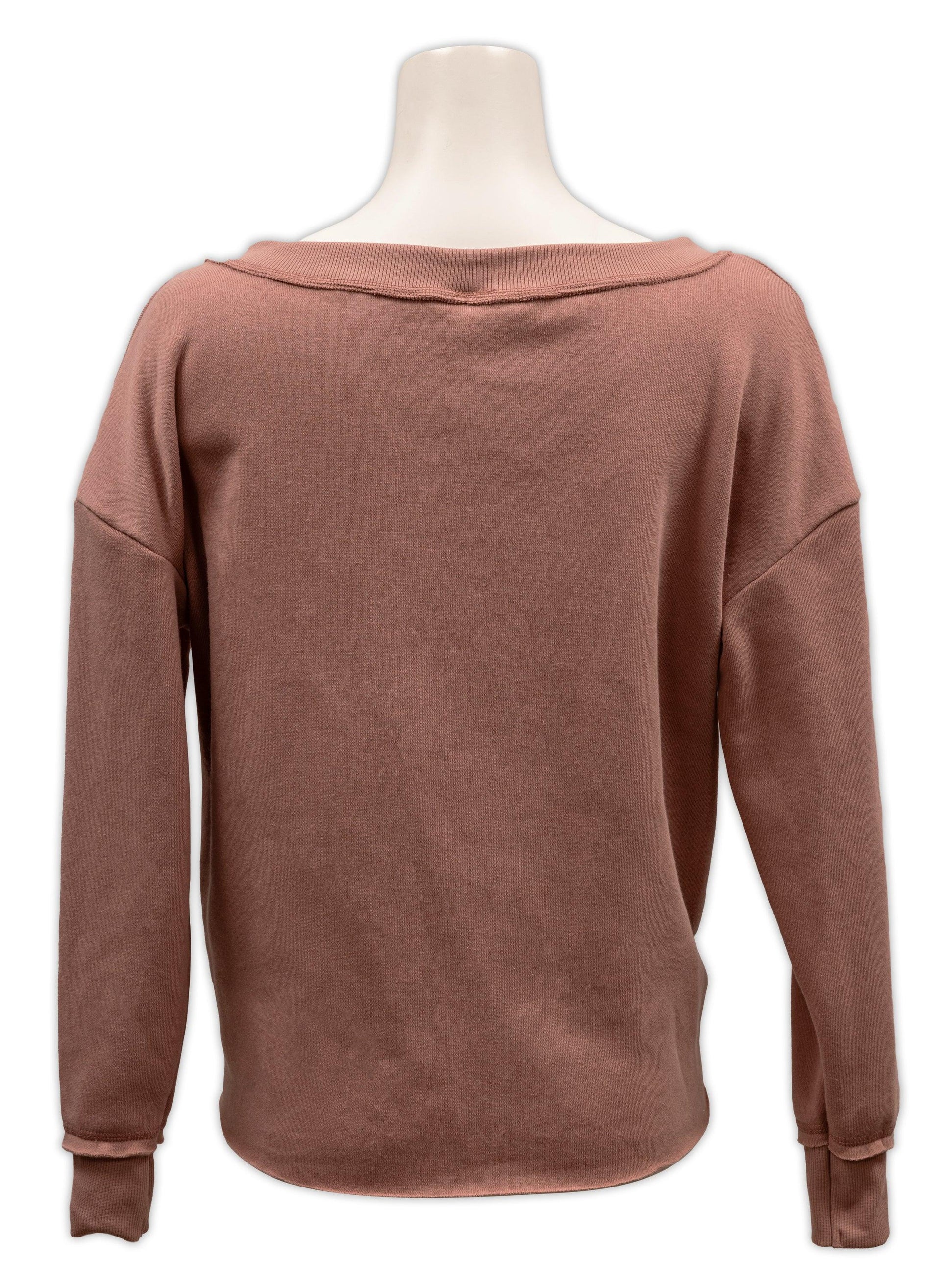 Ladies Dottie V-Neck Crew Sweat #782556 - Good Land Supply Co.